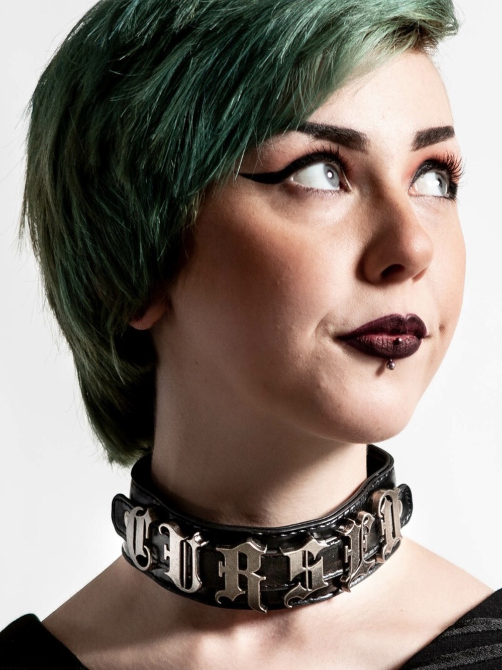 KILLSTAR Vegan Leather Cursed Choker Collar
